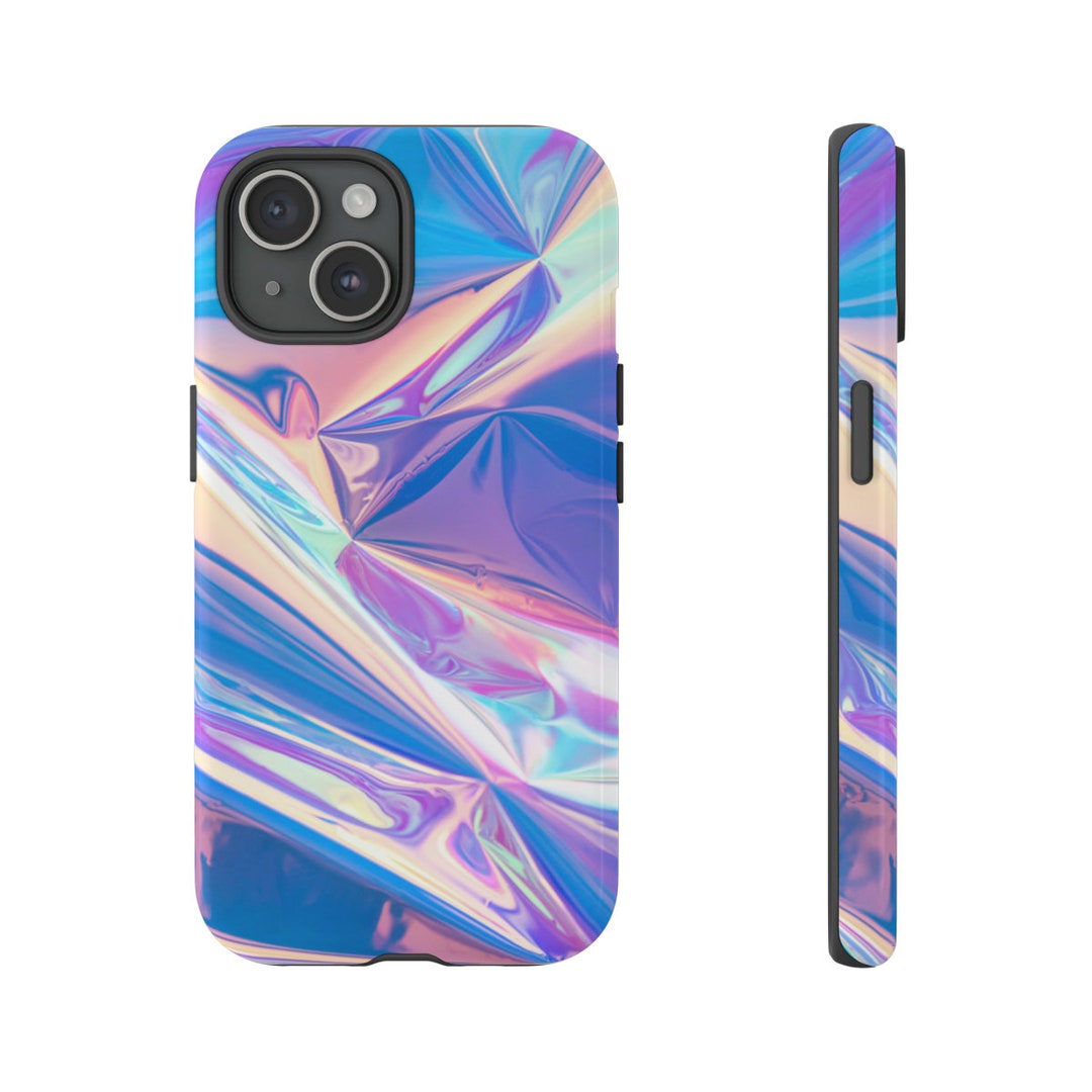 Neon Foil Phone Case Foil Phone Cover Etsy