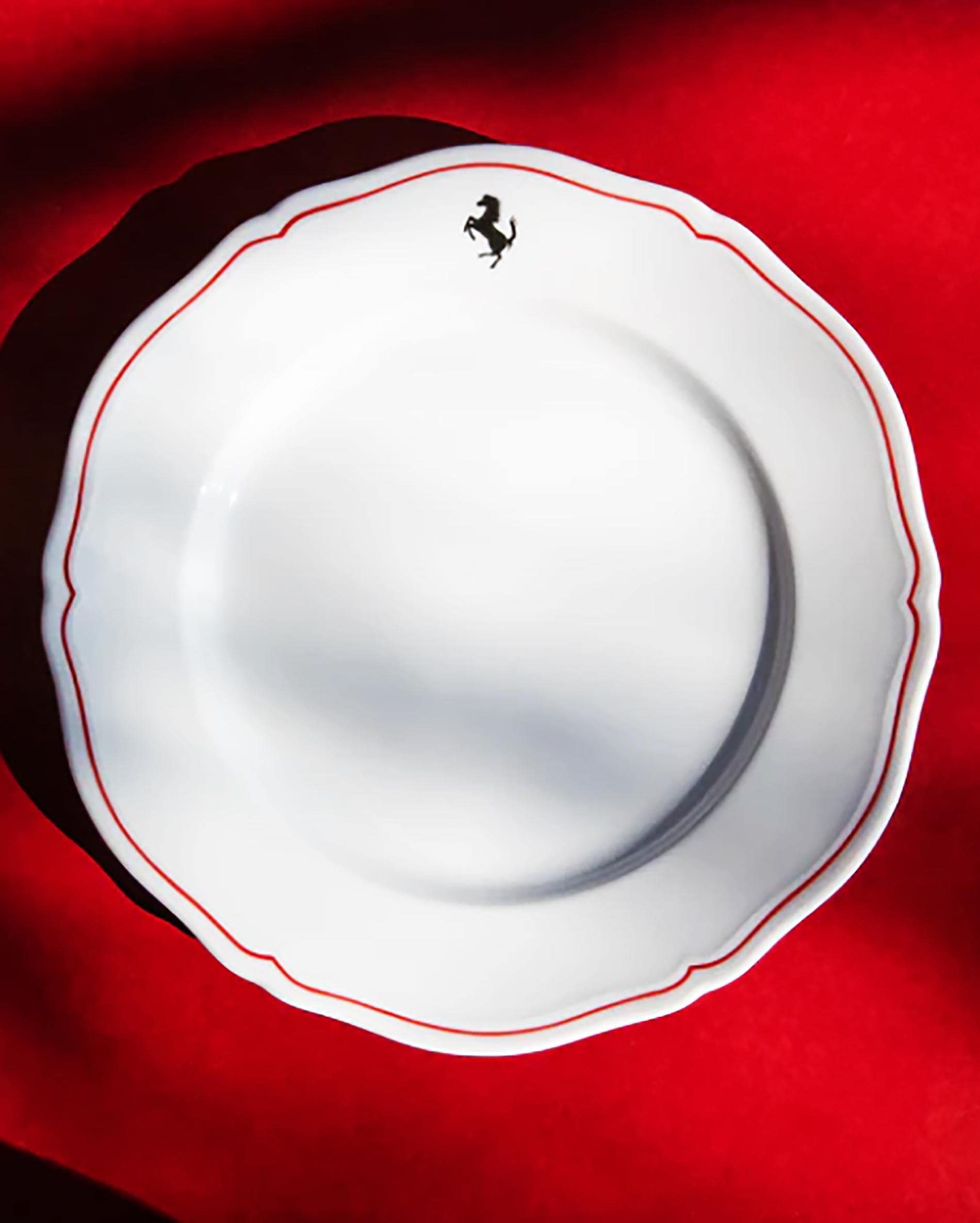 ORIGINAL FERRARI 2 Flat Plates 26 Cm Porcelain Richard GINORI Made