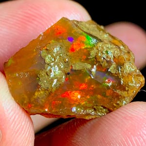15.90 Ct, Crystal Opal Rough, Natural Opal Rough, Ethiopian Opal Rough, Oil Opal Rough, Opal Rough Specimen, Multi Opal For Making Jewelry