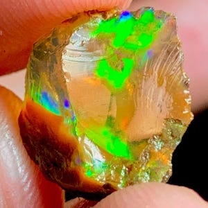 5.10 Ct, Crystal Opal Rough, Natural Opal Rough, Ethiopian Opal Rough, Oil Opal Rough, Opal Rough Specimen, Multi Opal For Making Jewelry