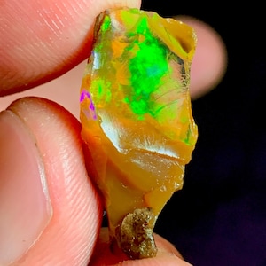 7.00 Ct, Ethiopian Opal Rough, Natural Opal Rough, Water Opal Rough, Crystals Opal Rough, Oil Opal Rough, Big Opal Raw For Making Jewelry