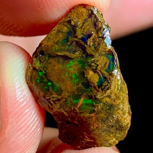 7.70 Ct, Crystal Opal Rough, Natural Opal Rough, Ethiopian Opal Rough, Oil Opal Rough, Opal Rough Specimen, Multi Opal For Making Jewelry