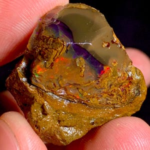 57.30 Ct, Ethiopian Opal Rough, Natural Opal Rough, Water Opal Rough, Crystals Opal Rough, Oil Opal Rough, Big Opal Raw For Making Jewelry