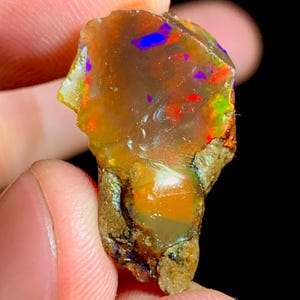 9.90 Ct, Ethiopian Opal Rough, Natural Opal Rough, Water Opal Rough, Crystals Opal Rough, Oil Opal Rough, Big Opal Raw For Making Jewelry