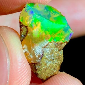 4.10 Ct, Ethiopian Opal Rough, Natural Opal Rough, Water Opal Rough, Crystals Opal Rough, Oil Opal Rough, Big Opal Raw For Making Jewelry