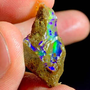 12.70 Ct, Ethiopian Opal Rough, Natural Opal Rough, Water Opal Rough, Crystals Opal Rough, Oil Opal Rough, Big Opal Raw For Making Jewelry