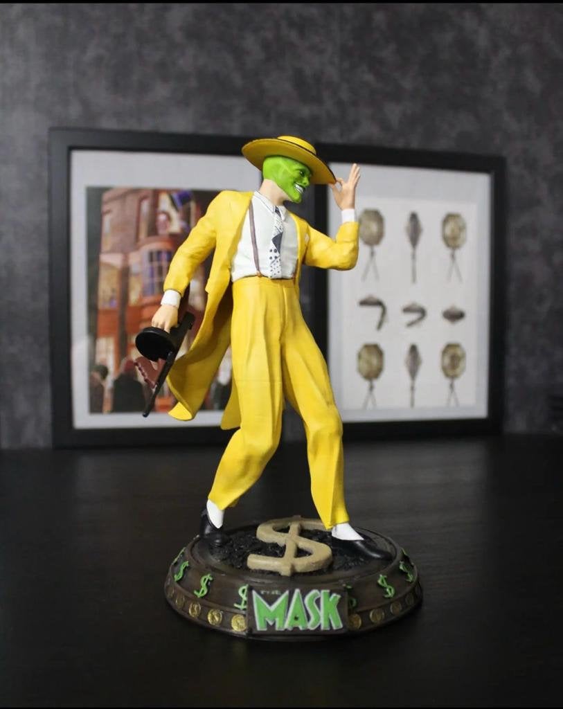 The Mask Figure ,jim Carrey Figure , Collectible Figure the Mask Statue ...