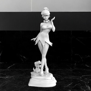 Wilma Flintstone ( Flintstone&#39;s) 3D Print Stl File - Figür TR