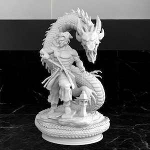 Wolverine and Dragon  - 3D Print Stl File - Figür TR