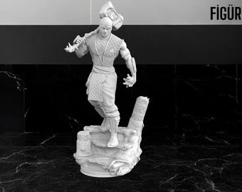 Subzero ( Mortal Kombat ) - 3D Print Stl File - Figür TR