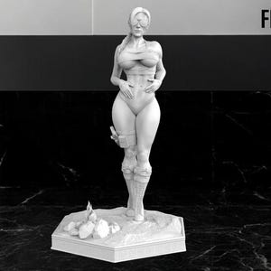 Lara Croft - 3D Print Stl File - Figür TR