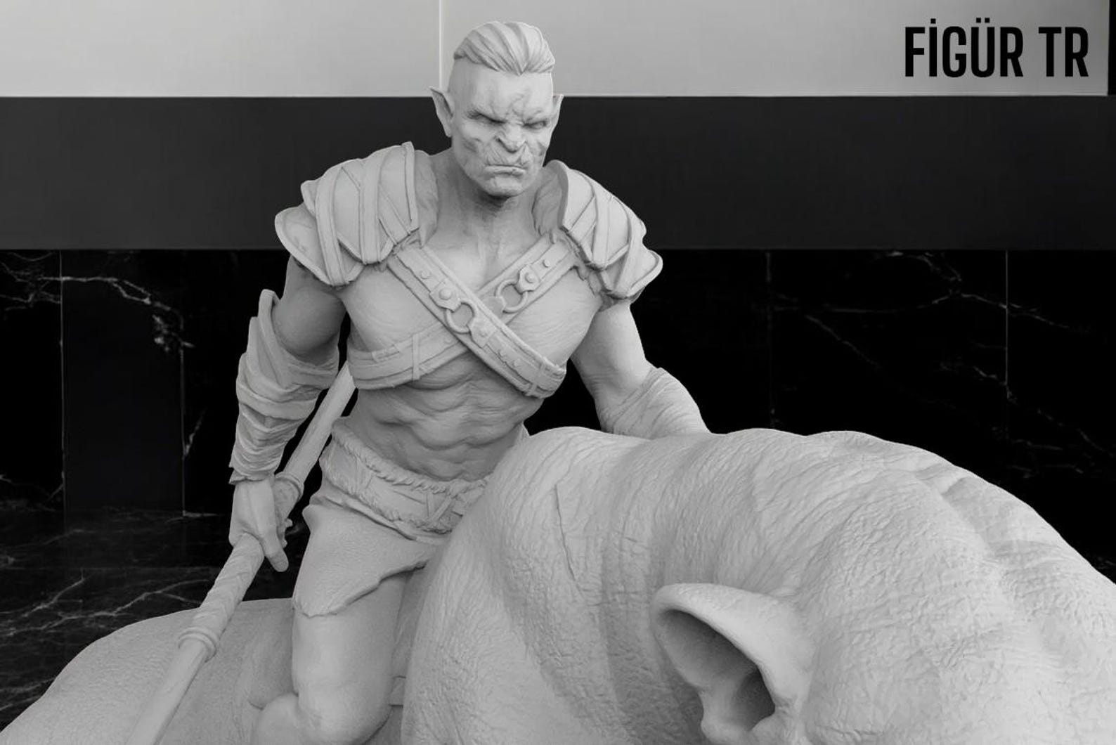 Realistic Monster O Ringe Mounted Orc ( the Lord of Rings ) - 3D Print Stl File - Figür TR - Etsy