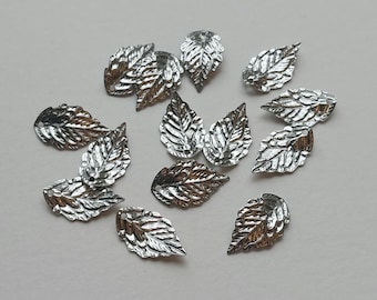 304 Stainless Steel Leaf Charms: Jewelry Making Supplies (17.5 x 10 mm)