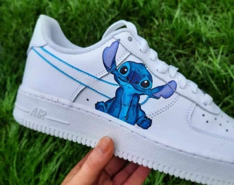 Nike Air Force 1 Stitch benutzerdefinierte Turnschuhe