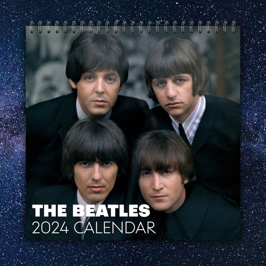 The Beatles Calendar 2024 the Beatles 2024 Celebrity Wall Etsy UK