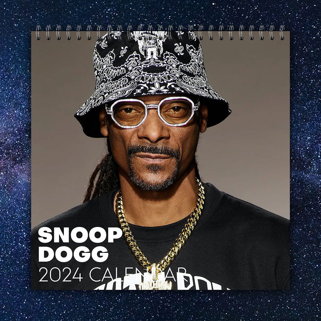 Snopp Dogg Calendar 2025 Snopp Dogg 2025 Celebrity Wall Etsy Canada