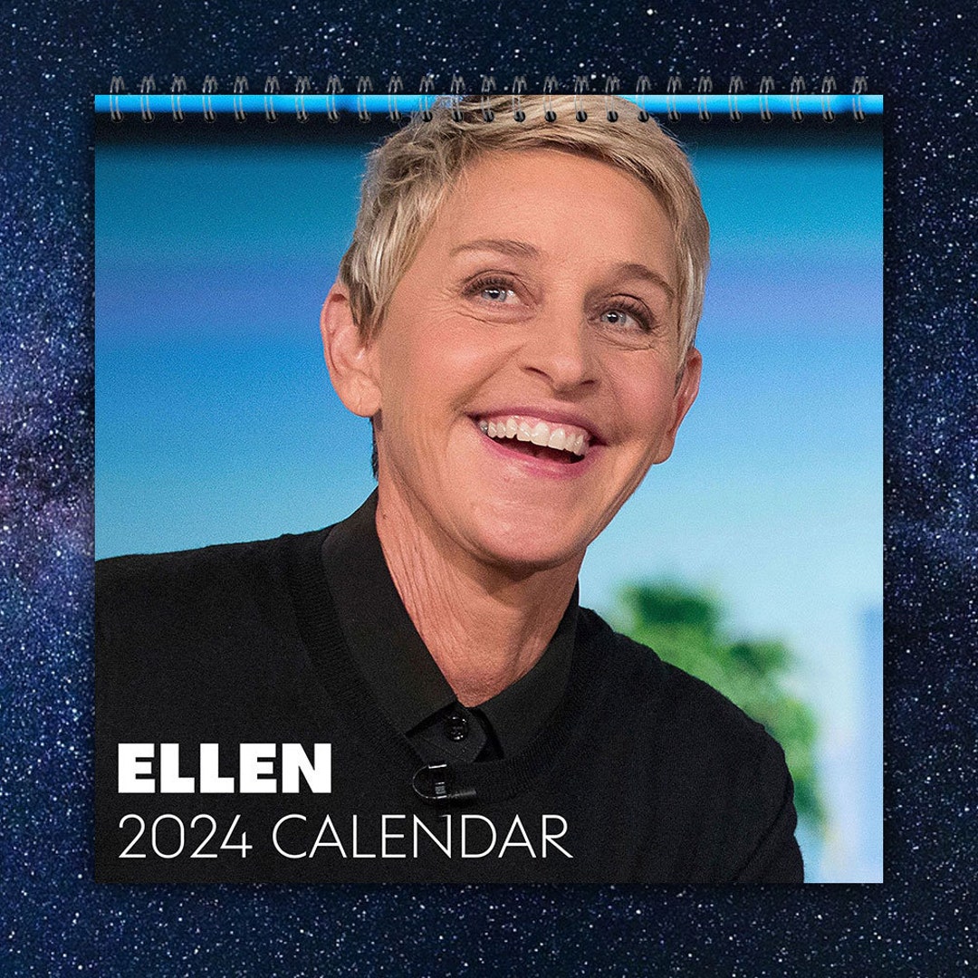 Ellen Calendar 2024 Ellen 2024 Celebrity Wall Calendar 2024 - Etsy UK