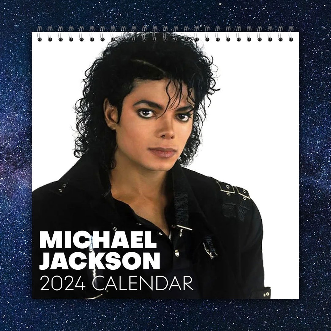 Michael Jackson Calendar 2024 Michael Jackson 2024 Celebrity Etsy Canada