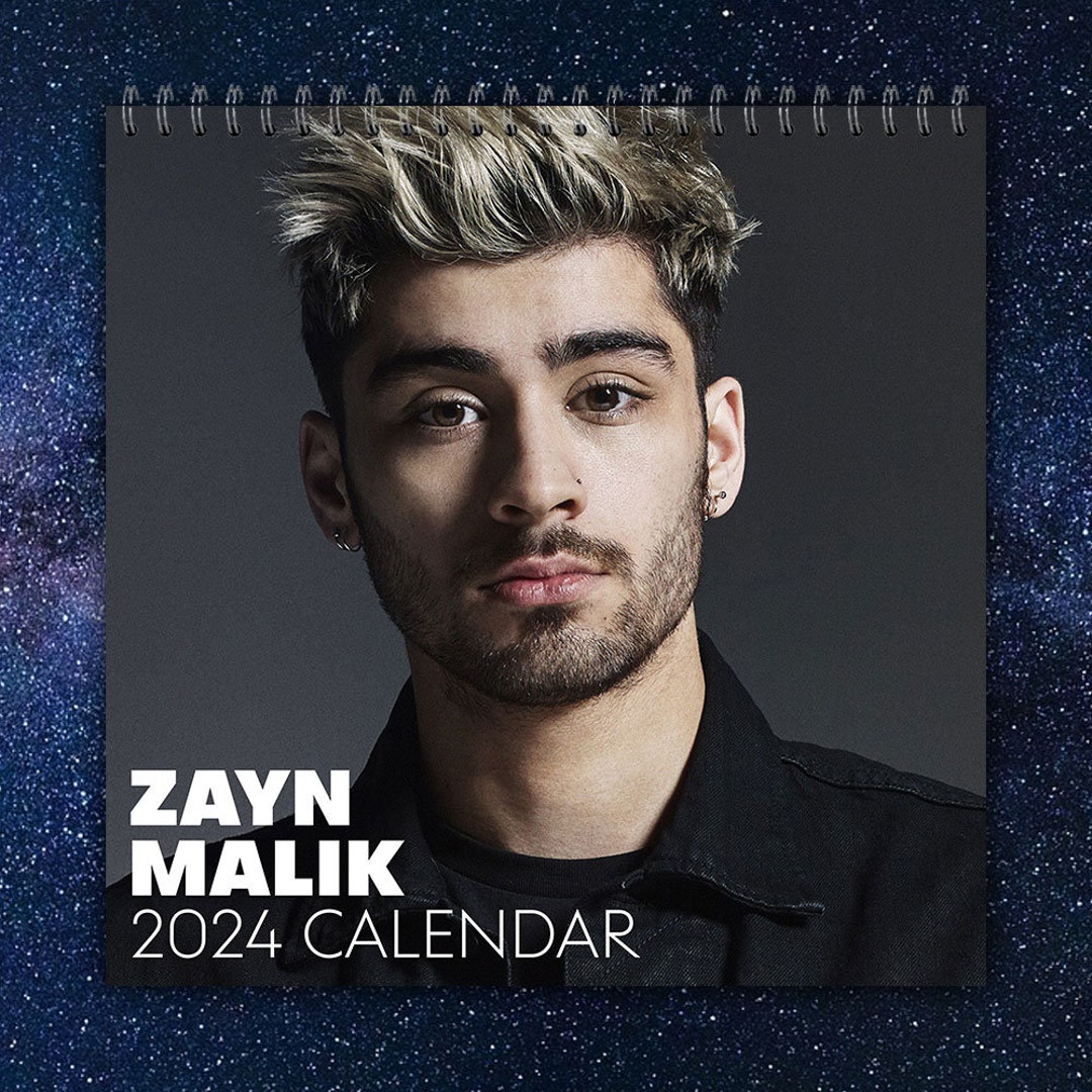 Zayn Calendar 2024 Zayn 2024 Celebrity Wall Calendar 2024 Etsy