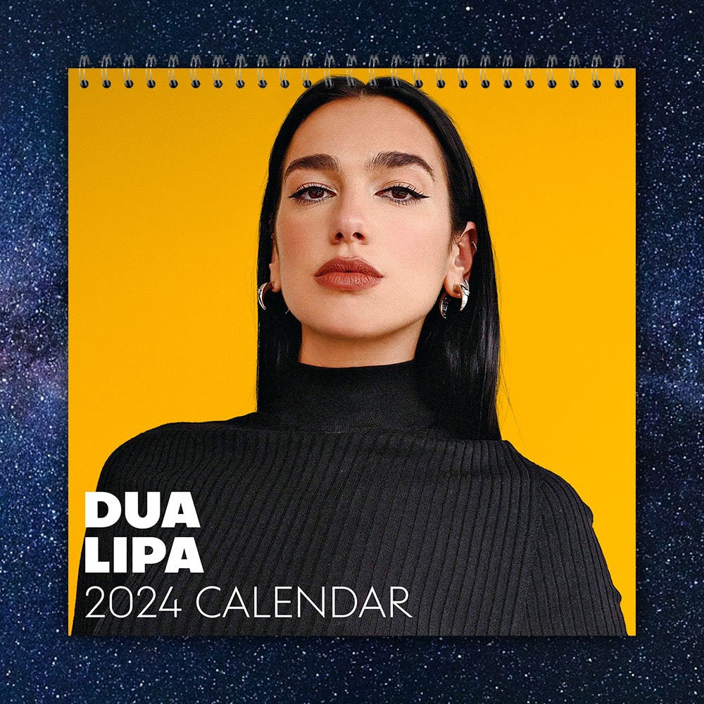 Dua Lipa Calendar 2025 Dua Lipa 2025 Celebrity Wall Etsy UK