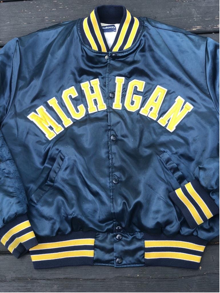 90s ミシガン・ウルヴァリンズ フットボール ジャケット L 90s ミシガン・ウルヴァリンズ フットボール ジャケット L Starter