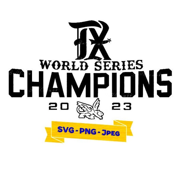 Texas Rangers Champion SVG, PNG, and JPEG Files. Sublimation baseball clipart and graphical design for your personal projects.