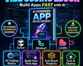 Vibe Coding: Crea aplicaciones rápidamente con desarrollo de software asistido por IA (¡No se requiere código!)