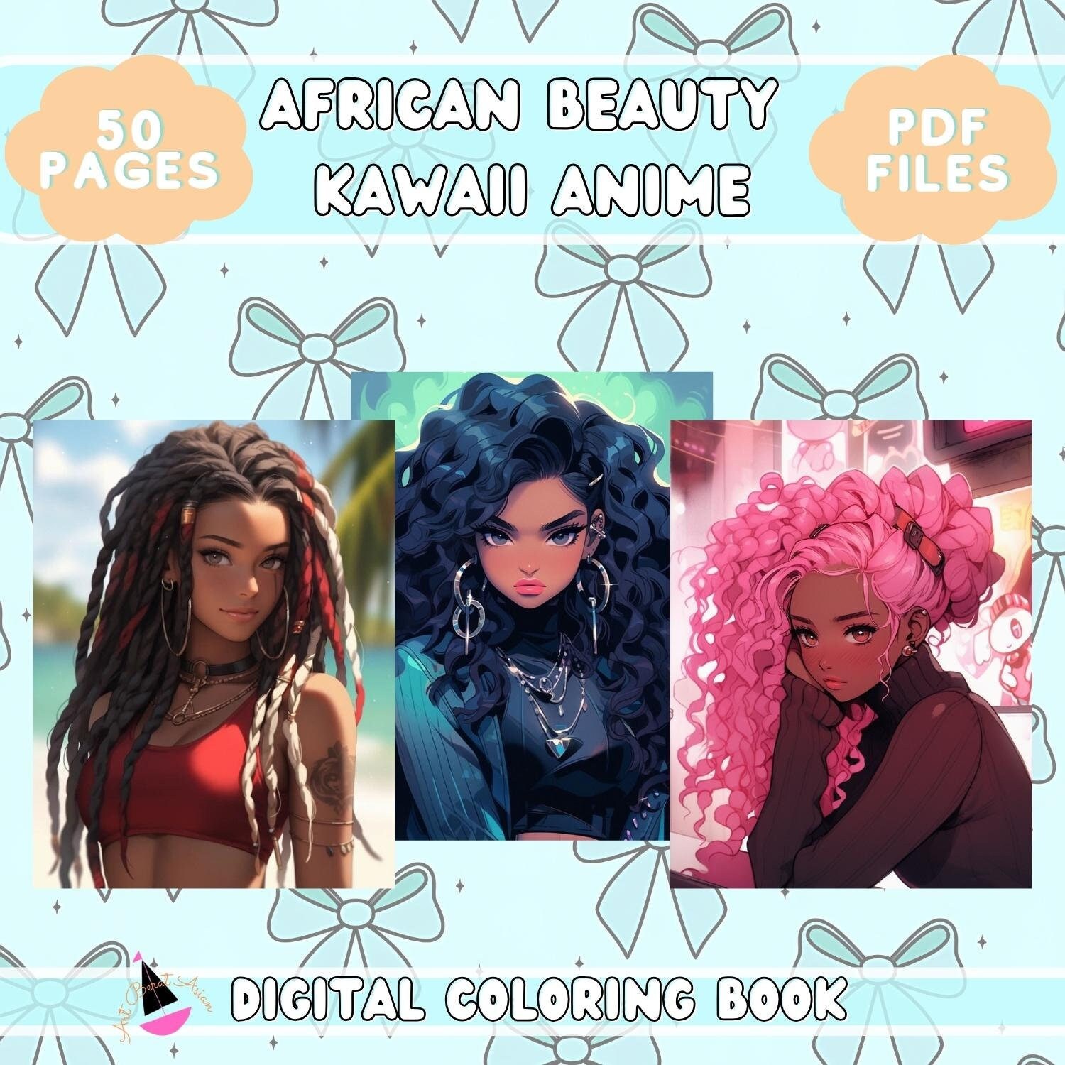 Anime Sketchbook: Fantasy Moe Anime Cute Girl Sketch Book Series