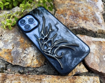 iPhone-hoesje Gothic Butterfly: transparante Steampunk-cover