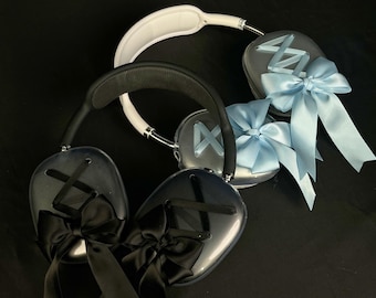 Black Bows Airpods Max Protector Airpods Max Case Handmade Lace Airpods Max Cover Cute Airpods Max Accessories Christmas Gifts For Her