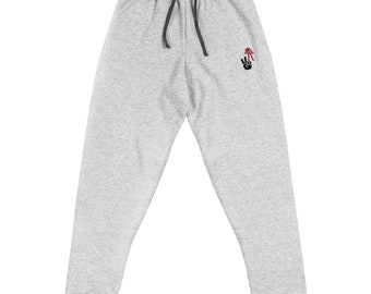 VA Logo grijze unisex joggingbroek