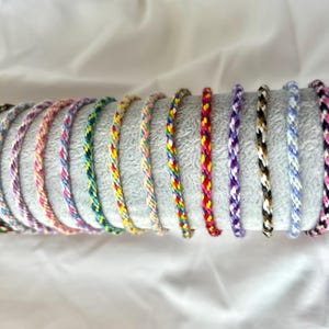 String Bracelet | Customise Bracelet, friendship bracelet, Summer Bracelet, Beach Bracelet, unisex bracelet, Woven Bracelet, Thread Bracelet