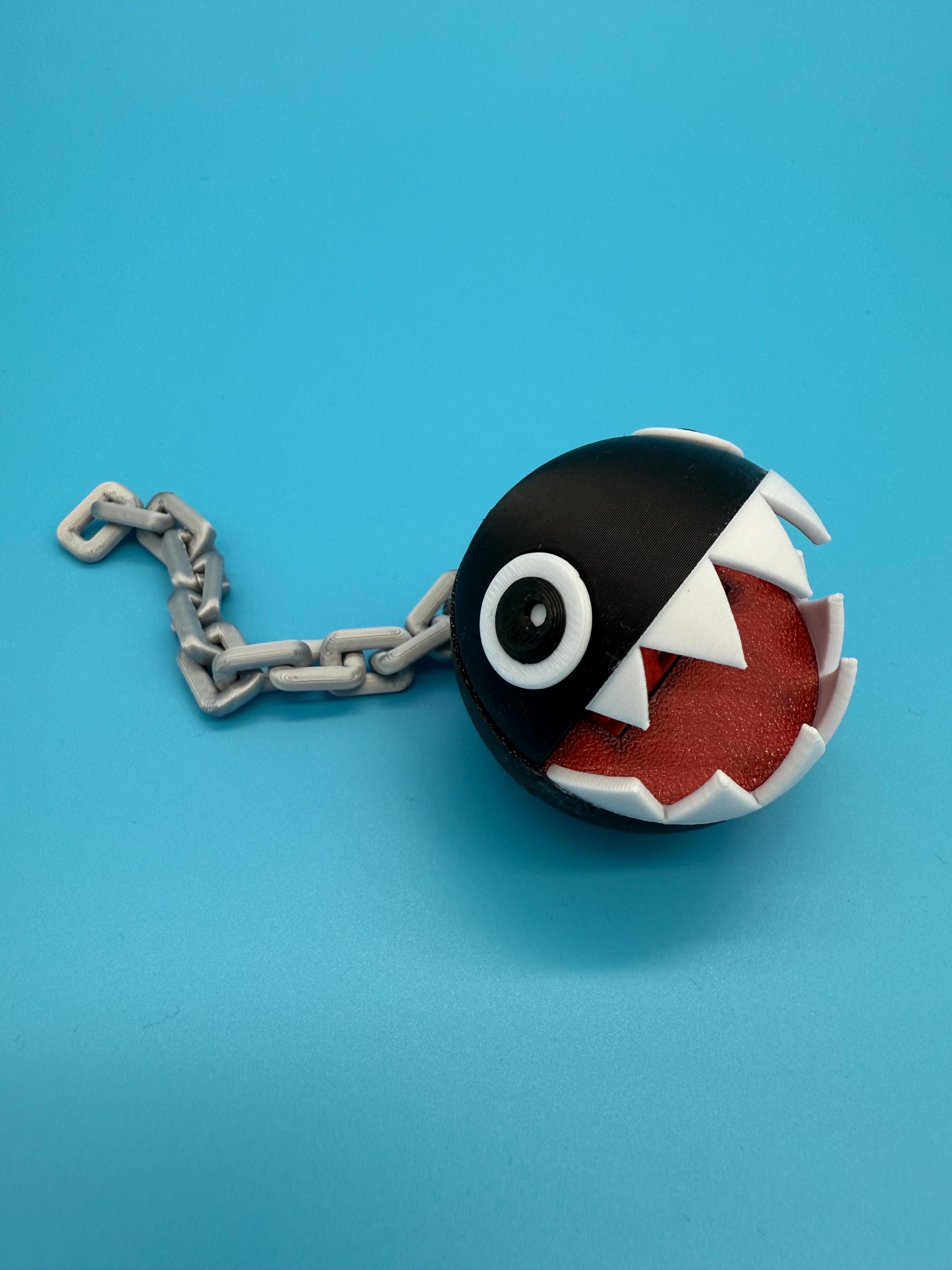 Chain Dog Mario Figure Chain Chomb Mario Kart Mario Supermario - Etsy