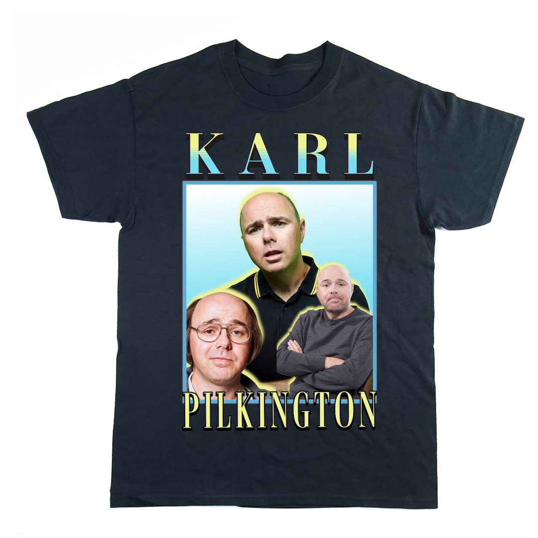 Karl Pilkington Homage T-shirt, Karl Pilkington TV Fan Tee, the Ricky