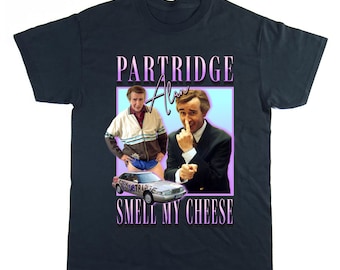 Alan Partridge Homage T-shirt, Smell my cheese, Unisex, Bootleg, Vintage, Retro, Funny Gifts for her, Gifts of Him, Patridge Fan Tee