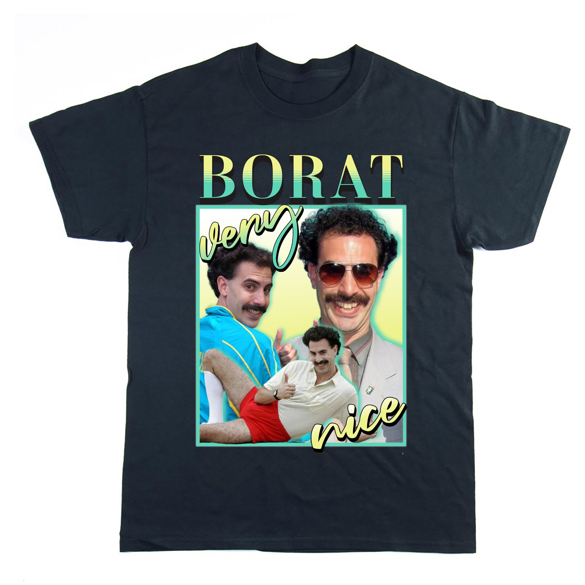 Borat ボラット Tシャツ サシャバロンコーエン WACKOMARIA Borat ボラット Tシャツ サシャバロンコーエン WACKOMARIA