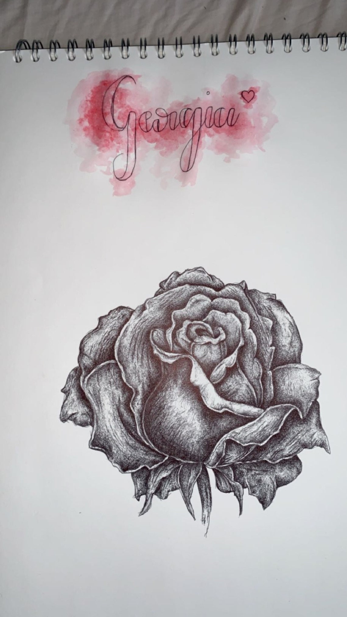 Flower Drawing Etsy