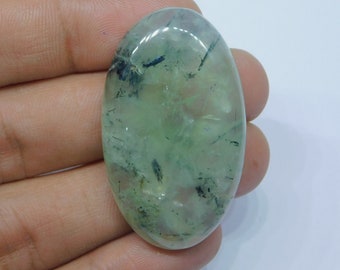 Awasome prehnite semi precious loose stone,prehnite HandmadePolished Gemstone for jewellery making. healing stone gift stone 78ct