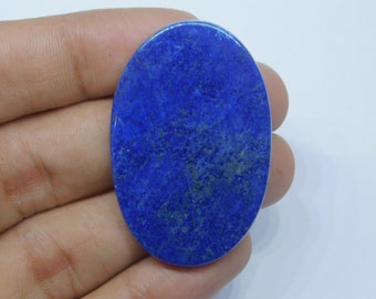 AMAZING ! Natural Lapis Lazuli Cabochon Rare! Lapis Lazuli Sale Gemstone Cabochon/ Blue Lapis Lazuli Loose gemstone  Jewelry. 59ct