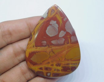 Natural Noreena Jasper Cabochon Gemstone For Jewelry Making, hand made hand polish heealing stone  111ct