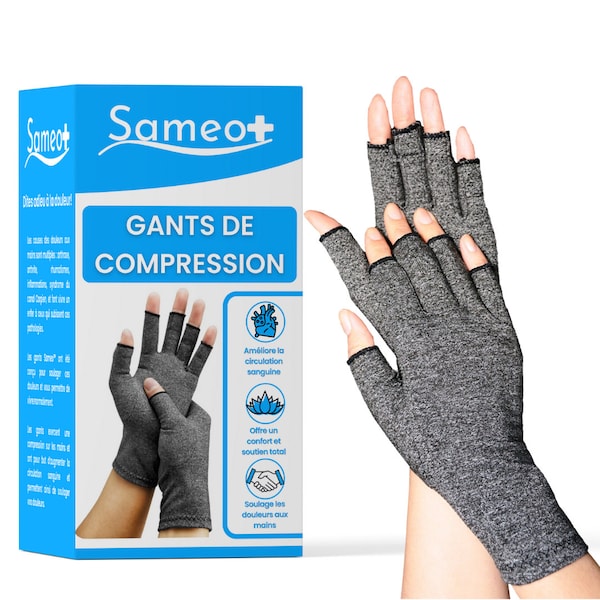 Gants de compression anti-douleurs