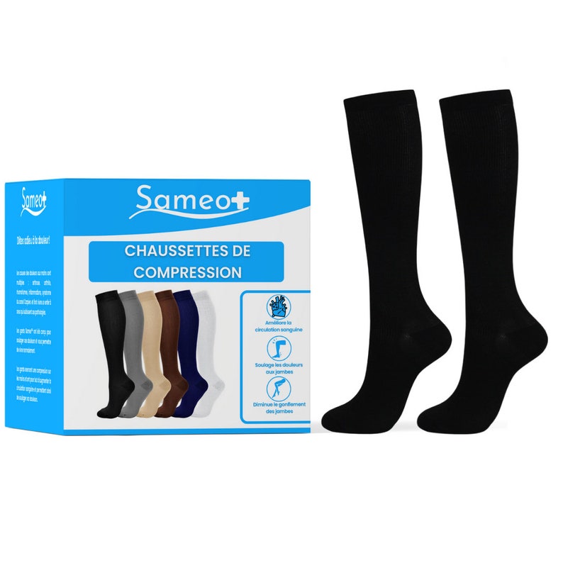 Chaussettes de compression Lot de 2 image 1