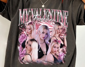 Custom Girlfriend Valentine Shirt, I Love My Girlfriend Tee: 100% Cotton, Size S-4XL