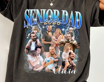 Custom Senior Dad 2026 Shirt, Senior Mom Shirt, Proud Senior Dad Gift, Class of 2026 Gift