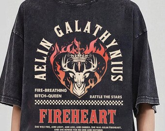 Aelin Galathynius Throne Of Glass Shirt, Fireheart Shirt, Aelin Galathynius Shirt, The Thirteen Shirt, Throne of Glass Merch, Bookish Shirt