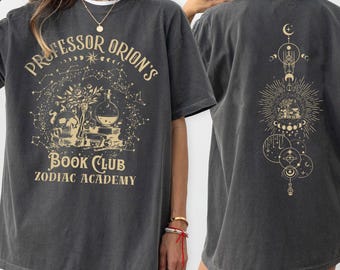 Zodiac Academy Shirt, Professor Orion's Book Club Shirt, Professor Lance Orion, The Inner Circle Shirt, Fantasy Reader, Bookworm Merch