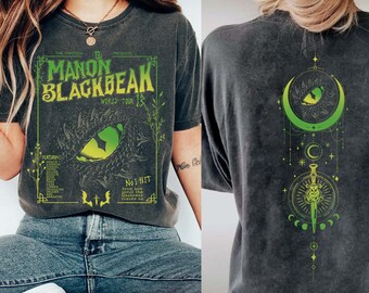 Vintage Manon Blackbeak Throne Of Glass Shirt, The Thirteen Shirt, Throne of Glass Tshirt, Sjm Acotar Shirt, Acotar Crescent City Fan Gift