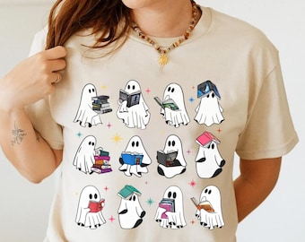Acotar Ghost Shirt, Acotar Halloween Tshirt, Sjm Book Reader Shirt, Throne of Glass, SJM tee, Book Ghost Tshirt, Acotar Ghost Sweatshirt