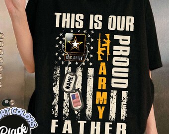Personalized Dad Name Shirt, Custom Father's Day Shirt, Father's Day Gift for Dad, Dad And Kids Shirt, Custom Dad Shirt, New Dad Shirt