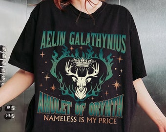 Vintage Comfort Colors Aelin Galathynius Shirt, Aelin Galathynius TOG Shirt, Fireheart Shirt, Terrasen Tshirt, Throne Of Glass Merch